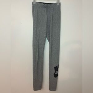 Nike Just Do It Gray Leggings XS Athletic Yoga Pants